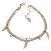 BRACELET GOLD CELEBRITY NEREZOVÁ OCEL
